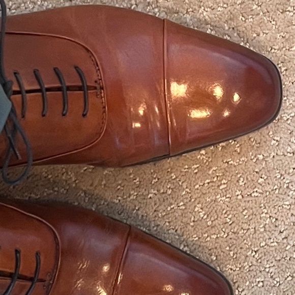 Anthony Veer “Genoa” cap-toe oxfords size 9 in cognac main image 9